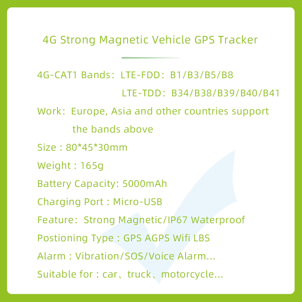 New Arrival 4G LTE Car GPS Tracker G41 G42 Vehicle Locator Waterproof Magnet Standby 90Days Real Time Free Tracking Support Call