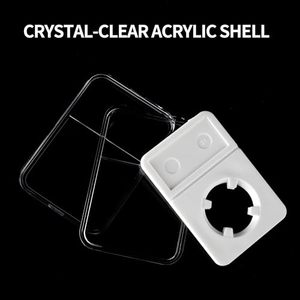Contenitore <span class=keywords><strong>per</strong></span> Monete da 19mm in Acrilico Resistente ai Raggi UV, Scatola Portamonete Classificata con Imbottitura Interna <span class=keywords><strong>per</strong></span> Centesimi della US Mint - Product Image 5