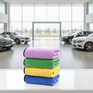 <b>Large</b> Thick Microfiber Drying <b>Towel</b> Set Multi-Use for Spotless Car Cleaning Dusting and Polishing Woven Technique - Product Image 1