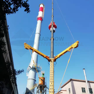 Cheminée industrielle autoportante en acier inoxydable durable <span class=keywords><strong>de</strong></span> 80 m pour les papeteries - Product Image 2