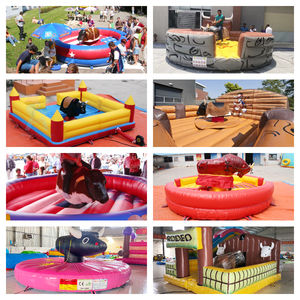 Taureau mécanique <span class=keywords><strong>gonflable</strong></span> commercial pour parc d'attractions, événements extérieurs et services <span class=keywords><strong>de</strong></span> location - Product Image 2