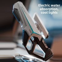 Pistola de Agua Eléctrica Automática de Alta Presión y Gran Capacidad, Juguete Acuático Infantil, con Caja de Color