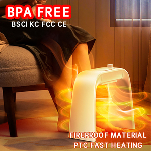 KC CB vente en gros pieds de chauffage électrique silencieux et sûr pieds de chauffage ptc chauffage d'espace électrique portable <span class=keywords><strong>ventilateur</strong></span> de chauffage des pieds de bureau - Product Image 3