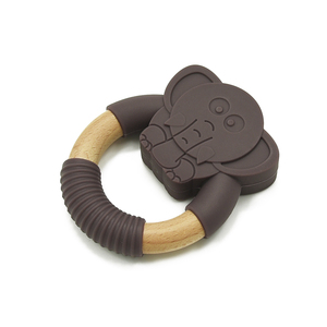 <span class=keywords><strong>Anneau</strong></span> de <span class=keywords><strong>dentition</strong></span> en Silicone naturel pour bébé, nourriture, <span class=keywords><strong>singe</strong></span>, jouet avec <span class=keywords><strong>anneau</strong></span> en plastique, jouet mignon pour bébé - Product Image 2