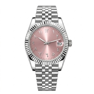 Reloj Mecánico Automático de Acero Inoxidable con Esfera Verde, Visualización de Fecha, Caja Redonda y Cristal de Zafiro para Hombre - Product Image 3