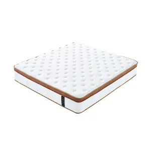 Roll Up di alta qualità sottovuoto materasso in lattice pressione gonfiabile aria medica Oem Super King Size letto e Hotel primavera