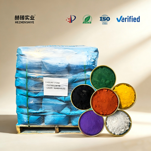 Poudre de pigment inorganique d'oxyde de fer pour revêtement sur bois, matériaux de construction, fabrication de tissus et de papier – Oxyde de fer rouge et <span class=keywords><strong>noir</strong></span> - Product Image 2