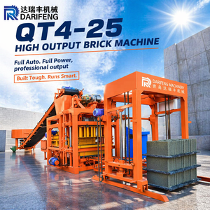 Machine à Briques à Haut Rendement QT4-25, Fournisseur d'Usine, Machine à Fabriquer des Briques en Ciment, Haute Qualité, <span class=keywords><strong>Prix</strong></span> Compétitif - Product Image 1