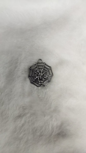 Pendentif réaliste en alliage de zinc antique, thème musical, forme de guitare, toile d'araignée, chauve-souris, accessoires DIY pour collier et boucles d'oreilles DANSHUN - Product Image 4