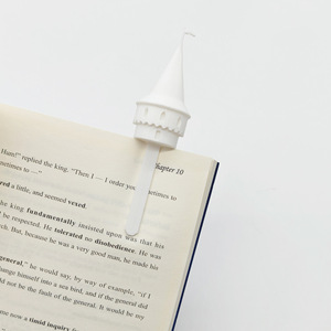 Marcapáginas de Torre de Castillo Impreso en 3D, Marcador de Páginas Creativo de Fantasía para Amantes de los Libros, Herramienta de Lectura Novedosa para Leer y Regalar - Product Image 1