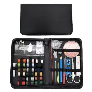 Kit de costura multifuncional portátil Concision, juego de 58 piezas, herramientas de costura de hilo DIY, traje de viaje