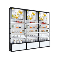 Tablette de magasin en métal pour étagère, présentoir avec planche Pegboard, autocollant polyvalent, résistant