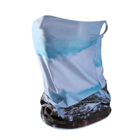 Masque solaire pour hommes Couvre-visage intégral Protection UV Équitation Glace Soie Cou Ensemble Bavoir Pêche Femme Foulard Magique