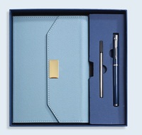 Coffret Cadeau d'Affaires de Luxe Personnalisable en Cuir avec Boîte Colorée, Logo de Marque Personnalisé et Impression Sérigraphique pour Cadeaux de Mariage
