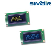 Layar Panel LCM OLED Asli 5V 3V WS0010 Paralel SPI Serial 0802 802 8X2 Modul LCD Karakter