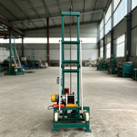 Mini-foreuse électrique portable pliable 4KW, profondeur 60m, 220V, avec moteur