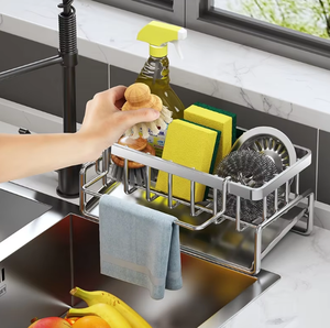 Kitchen Accessories Storage Metal Dish Drainer <b>Rack</b> <b>Plate</b> Tray Dish Drying <b>Rack</b> Dryer Drain Stainless Steel Dish <b>Rack</b> - Product Image 5