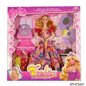 Bambola <span class=keywords><strong>Principessa</strong></span> da 11,5 Pollici, Giocattolo in Plastica per Bambine, Bellissima e alla Moda con 9 Articolazioni, Perfetta per Bambine - Product Image 4