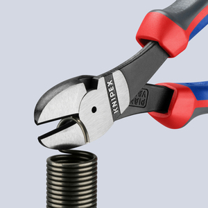 KNIPEX 74 02 180 Cortador diagonal de alta resistencia con mangos ergonómicos negro 180 mm - Product Image 4