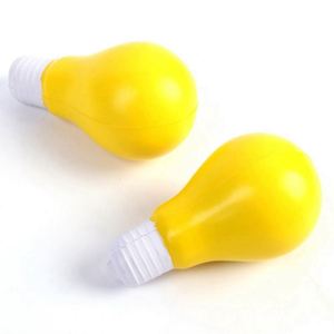Pelota Antiestrés Luminosa con Forma de Bombilla de PU con Logotipo Personalizado para Regalos Promocionales - Product Image 3