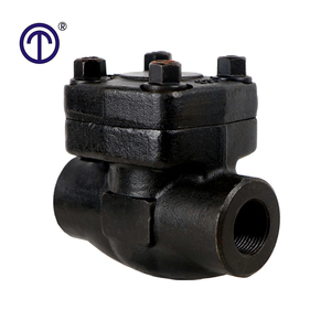 Nhiệt độ cao NPT Threaded End Hướng dẫn sử dụng giả mạo thép A105 Swing kiểm tra van với áp lực 800wog - Product Image 1