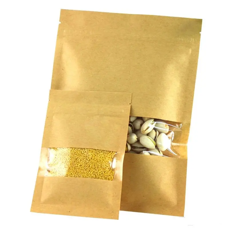 Термоуплотнение, пищевой лавсаровый дойпак с застежкой-молнией, стоячий пакет из крафт-фольги для чайных упаковочных пакетов