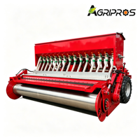 Semoir de précision à profondeur uniforme monté sur tracteur, machine multifonctionnelle pour le semis de céréales (blé, orge, haricot)