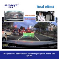 Dashcam Mobil 24 Jam HD Night Vision 4K Streaming 170° Cakupan Perekaman Depan-Belakang Ganda Smart Wi-Fi GPS ADAS 2025 Dash