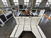 Machine de fabrication de cartons en carton ondulé semi-automatique nouvel état collant et pliant l'équipement de collage