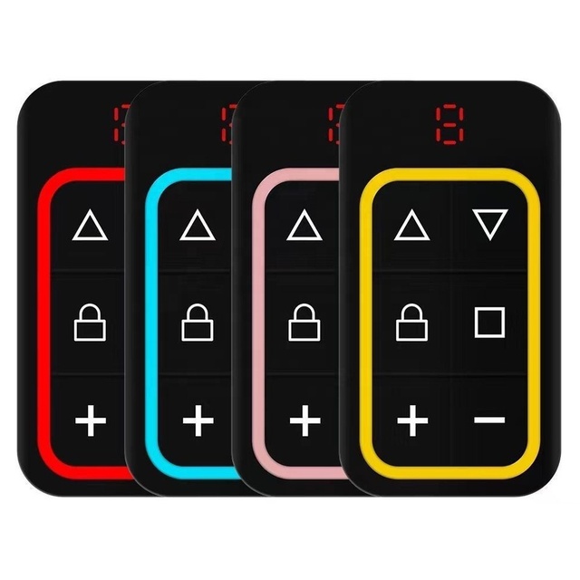 Type-C Rechargeable 8 Channel Multi-Frequency Remote Duplicator 315MHz 433MHz Copy Fob for Garage Rolling Shutter Electric Gate