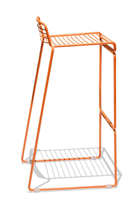 Stylish Metal Bar <b>Stool</b> Versatile Durable Design Iron Wire Relaxation Chair with Powder Coat for Home Office or Warehouse Use - Product Image 2