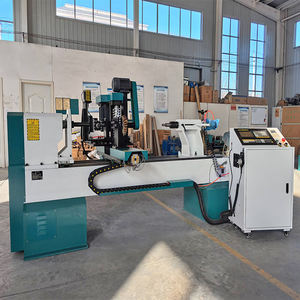 Controlador PLC Horizontal para Torno de <span class=keywords><strong>Madera</strong></span> CNC de 3 Ejes con Cuchilla de Carburo - Product Image 6