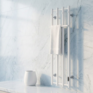 Sèche-serviettes électrique haute puissance à séchage rapide, grande capacité, séchoir à serviettes de salle de bain en forme d'échelle - Product Image 6