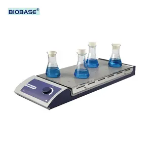 Agitador magnético BIOBASE Multiposición Acero inoxidable Capacidad máxima 0,4 * 10L para laboratorio