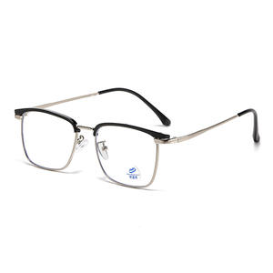 Lenti fotocromatiche Anti luce blu rettangolari occhiali metallo oro sopracciglio <span class=keywords><strong>foto</strong></span> grigio 2025 Computer colore cambianti occhiali Unisex - Product Image 6