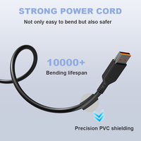 Adaptador de Corriente para Portátil de Alta Calidad, 40W, Yoga3 Pin, 20V 2A, Cargador para Portátil YOGA3 YOGA4 YOGA700S 500 900