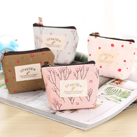Mignon portefeuille fermeture éclair sac à main dessin animé petit porte-monnaie léger sac de rangement sac d'argent porte-clés porte-carte pour étudiantes femmes