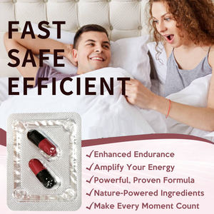 Cápsulas de Ginseng e Maca de Alta Qualidade OEM, Extrato de Raiz de Maca e Ginseng, Pílulas de Maca que Impulsionam a Saúde Masculina, Aumento de Energia e Mantêm o Equilíbrio Hormonal - Product Image 4