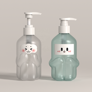 Botella Dispensadora <span class=keywords><strong>de</strong></span> Loción <span class=keywords><strong>de</strong></span> 300 ml con Forma <span class=keywords><strong>Kawaii</strong></span>, <span class=keywords><strong>Dispensador</strong></span> <span class=keywords><strong>de</strong></span> Jabón <span class=keywords><strong>de</strong></span> Manos y Corporal con Diseño <span class=keywords><strong>de</strong></span> Dibujos Animados para Niños, Botella <span class=keywords><strong>de</strong></span> Champú PET con Logotipo Personalizado para Baño - Product Image 3