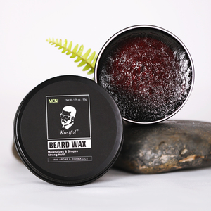 Cire à barbe Kostfol Private Label pour hommes avec huile d'argan et de jojoba, tenue forte 50g - Forme parfaite pour la <span class=keywords><strong>moustache</strong></span> et style naturel et volumineux - Product Image 4