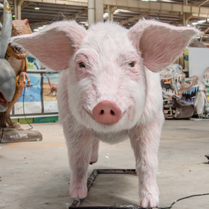 Sgaa47 Chất lượng cao nhà máy tùy chỉnh kích thước lớn trang trại động vật animatronic lợn cho công viên chủ đề - Product Image 3