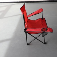 Chaise de camping pliable légère en acier inoxydable coloré pour les parcs et les hôtels
