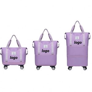 Versatile Luggage <b>Bag</b> for Students & Business Extra Large Expandable <b>Wheeled</b> <b>Travel</b> Companion Multi-layer Expansion - Product Image 1