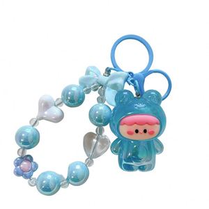 Porte-clés grenouille lumineuse créative en gros, accessoires de sac exquis et mignons, pendentif de voiture, petit cadeau - Product Image 5
