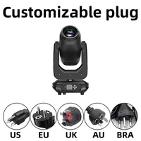 SHTX Professionelles 300W LED BSW Moving Head Light DMX für Kirche, Event, Club, Show, Bühne – 10R 3-in-1 Beam, Wash, Spot, Sharpy, Gobo Licht