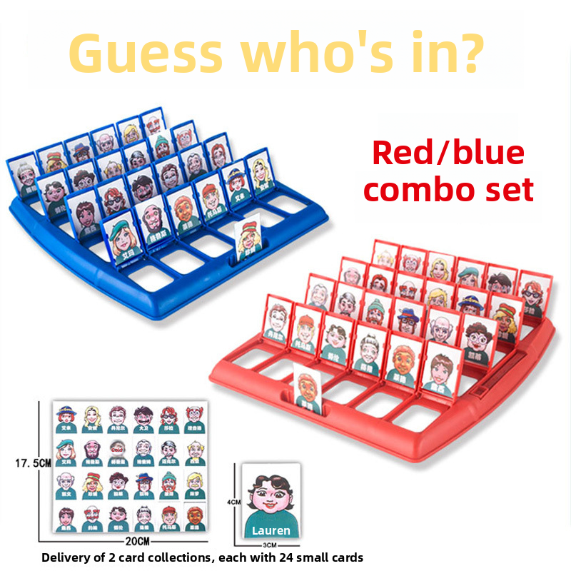 96 Carte + Set di 2 dischi rosso e blu