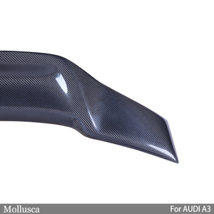 สปอยเลอร์ท้ายรถ2013-2020วัสดุคาร์บอนไฟเบอร์แท้สำหรับ RS3 S3 A3 8V R- - Product Image 5