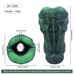 Fantasy Tempting Lips Single Channel Silicone Male <b>Masturbator</b> Premium Pocket Stroker Realistic Feel Design - Product Image 5