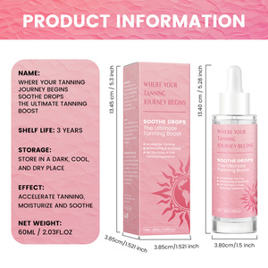 Esencia Bronceadora sin <span class=keywords><strong>Sol</strong></span>, Acelera el <span class=keywords><strong>Bronceado</strong></span>, Hidratante, con Brillo, Cuidado Corporal, Resultados Rápidos, Color Bronce Natural, para <span class=keywords><strong>Bronceado</strong></span> al Aire Libre - Product Image 3