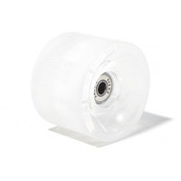 Roue de skateboard lumineuse EACH Land Skateboard Flash Wheel Clear PU 6 lumières, roue de skateboard clignotante, roue de skateboard de rue 78A 85A